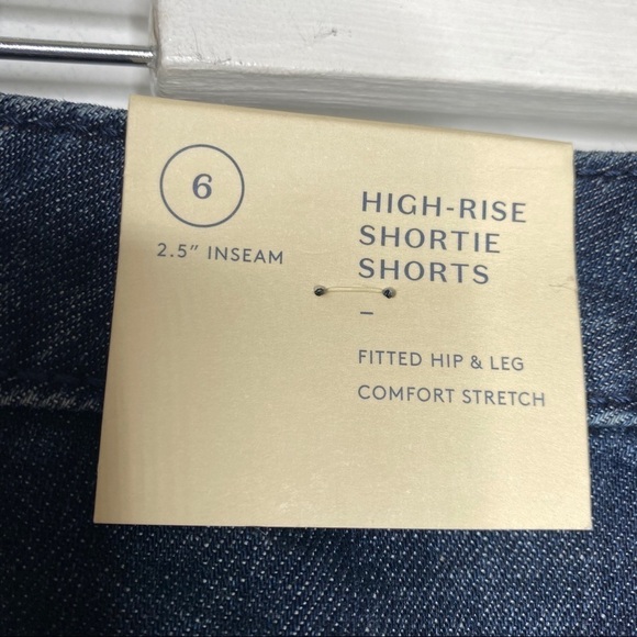 High rise shortie short with Tags sz6 - Picture 2 of 6